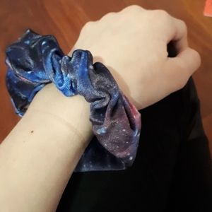 Velvet scrunchie